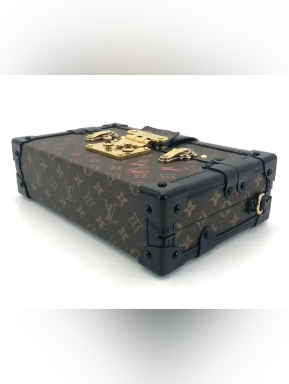 Louis Vuitton Monogram Petite Malle Trunk Style.0 - Picture 6 of 17